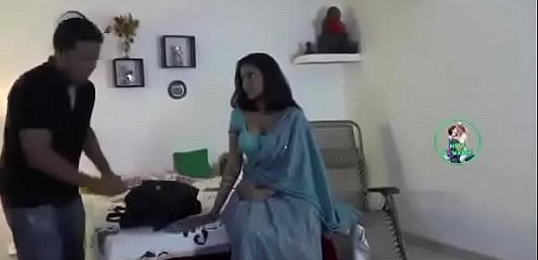  Hot Indian Bhabhi romance With Doctor at Home